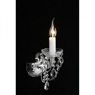 Бра 20*13*35 см, 1*E14, 40W, Aployt Marunia APL.814.01.01, прозрачный