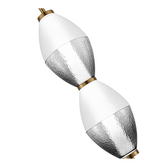 Светильник подвесной ICE 1*LED*16W 3000K ST LUCE SL6130.403.15 черный