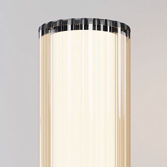 Ландшафтный светильник 40 см, Maytoni Rib O502FL-01B, черный