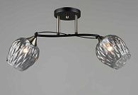Люстра L580 x W150 x H250, мм, 2*40W (80W), BK+AB(Чёрный+бронза) Rilon 1717/2 BK+AB