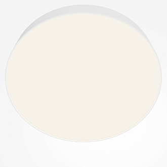 Накладной светильник 40*40*6 см, LED, 45W, 4000К, Maytoni Technical Zon C032CL-45W4K-RD-W белый