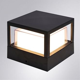 Уличный настенный светильник 16 см, 12W, 4000K, Arte Lamp Ulysses A8712AL-1BK, черный