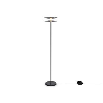 Торшер 144-144 см, LED*7W, 3000K, Freya Tower FR5537FL-L7B, Черный