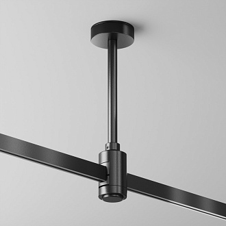 Подвесной комплект 2,9*2,9*18,4 см, Maytoni Technical Magnetic trаck system Flarity черный TRA156C-SL1-B черный
