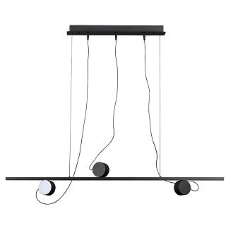 Светодиодный светильник 120 см, 21W, 3000K, Odeon Light NERA 6600/21L, черный