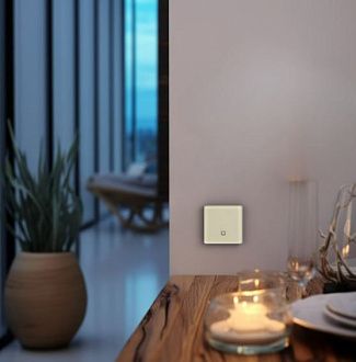 Радиовыключатель сенсорный HiTE PRO SN-R1 (Слоновая кость, закругленные углы) HPSW-SNR1-IV