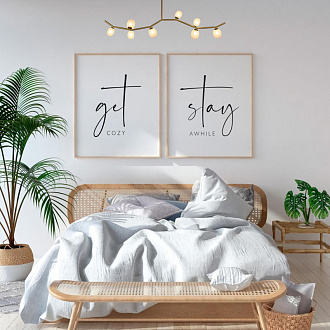 Подвесной светильник 150*53,5 см, 8*G9 Loft it Sakura 10212/8L White