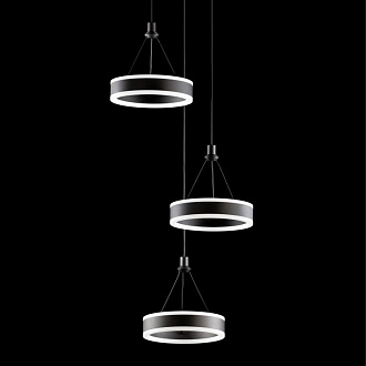 Люстра 40*50/140 см, 60W, 4000K Citilux CL719031 Дуэт Черный