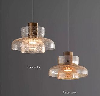 Подвесной светодиодный светильник Inodesign Crispin Amber C 44.1218