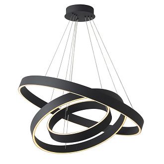 Люстра *40*5-155 см, *LED*158W, 3000-6000K, Crystal Lux Tron TRON SP158W LED BLACK, Черный