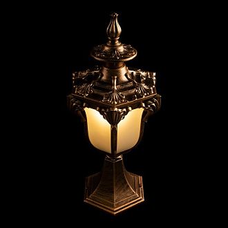 Садово-парковый светильник *20*-43 см, 1*E27*100W, LOFT IT Alessano 100017/430, бронзовый