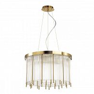 Подвесная люстра 50*120 см, 7*Е14, 15-18 м2 Odeon Light York 4788/7, золото