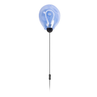 Настенный светильник 23*30 см, 1*LED*7W 3000K LOFT IT Joy 10291 Blue черный
