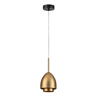 Подвесной светильник 12*120 см, 1*E14 Lumion AVRORA 8001/1A античное золото, черный
