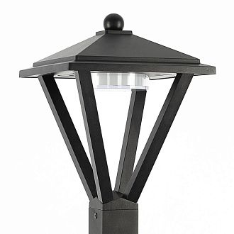 Уличный светильник 90 см, Citilux GENOX CLU12B LED, черный