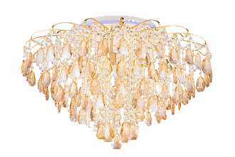 Люстра 720*490, 16*E27, 40W NewRgy Хрусталь (Эконом) 2024/8+8 WT+FG, Белый