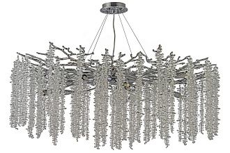 Люстра подвесная *100* см, 14*G9*40W, Dio D`arte Tavenna Nickel Tavenna H 1.5.100.100 N, никель