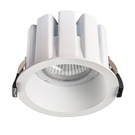 Светильник LED IP65 *10,8*- см, LED*W, 4000K, Lightstar Ciclone 385146, Белый, вр 9,5 см
