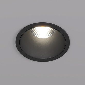 Светильник встраиваемый 8,5*8,5*7,7 см, вр 7,5 см, *LED*12W, 3000K, Denkirs Grena DK4500-BK, черный