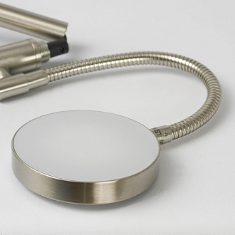 Торшер Lussole LSP-0903, 25*175 см, никель матовый