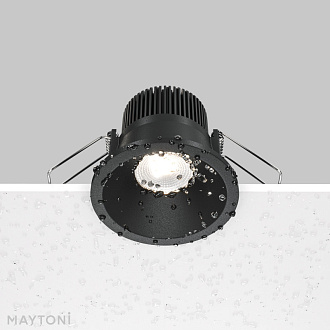 Светильник 6 см, 6W, 4000K, Technical DL034-01-06W4K-D-B, черный, 60°, IP 65 Dim Triac, вр 5,5 см