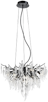 Подвесная люстра 60*60*158 см, 10*G9, 400W, Wertmark  WE182.10.023 черный