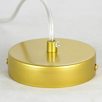 Люстра подвесная Lussole LSP-8804, 73*40 см, матовое золото