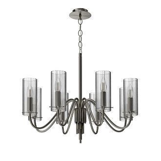 Подвесная люстра *70,5*103,5 см, 8*E14, 320W, ST-Luce Santori SL2005.103.08, никель