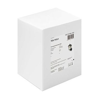 Уличное бра 19,5*16*-28 см, 1*E27*40W Voltega  VGL7213WL-01B1, Черный