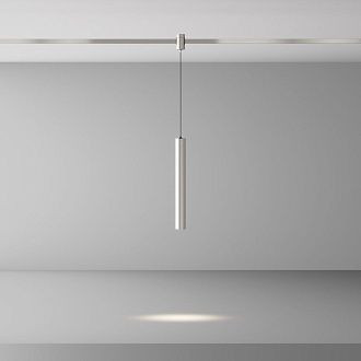 Трековый светильник  TR155-1-5W4K-PT *3,5*-30 см, *LED*5W, 4000K, Maytoni technical FLARITY TR155-1-5W4K-PT, Платина