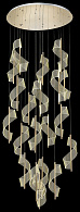 Светильник подвесной Wertmark Hilda WE452.20.303, 100*100 см, золото