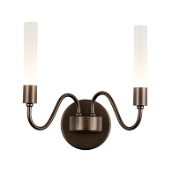Бра Favourite Tentacoli 3014-2W, D215*W280*H280, каркас темно-коричневого цвета, плафоны из полу-прозрачного стекла