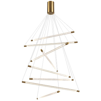 Светодиодный светильник 100 см, 60W, 3000K, Odeon Light SPARKY 4369/80L, золото