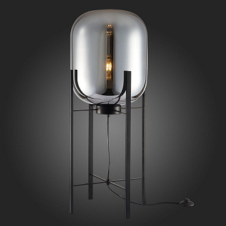 Торшер 1*E27*40W, St Luce Burasca SL1050.715.01, черный