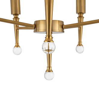 Светильник 58 см, Freya Rosemary FR5190PL-05BS3, латунь