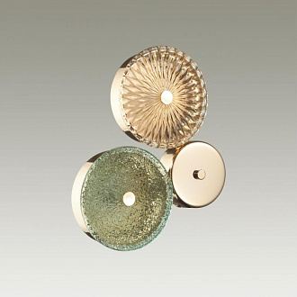 Светодиодный светильник 29 см, 14W, 4000K, Odeon Light CARAMELLA 5412/14WL, золото