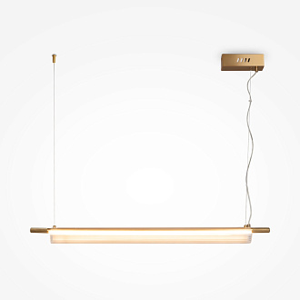 Линейный светильник 7*7*130 см, LED, 3000К, Maytoni Loom MOD258PL-L20BS3K латунный