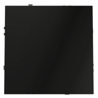 Вывод кабеля Voltum S70, черный матовый пластик Soft touch VLS080208