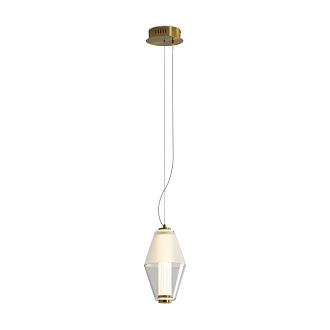 Светильник 17 см, 8W, 3000K, Freya Plum FR6137PL-L6BT, латунь