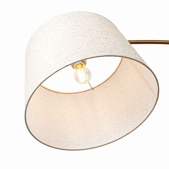 Торшер **-160 см, 1*Е27*60W, Modemodern  MD.6616.01FL, Латунь