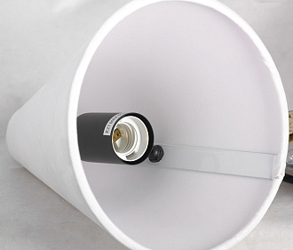 Торшер Lussole Cozy GRLSP-0564, 40*144 см, черный