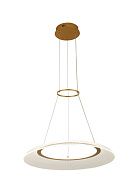 Люстра Ø580 x H1200, мм, 86W 3000K-6500K, GOLD (Золото) NewRgy 3331/580 GOLD