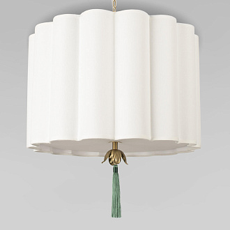 Подвесной светильник 40,7*49 см, 3*E14 LOFT IT Mellow 10306P Light linen латунь