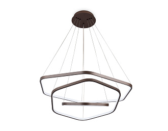 Светильник подвесной 40*120 см, LED 84W, 4200К, кофе Ambrella Comfort Line FL366