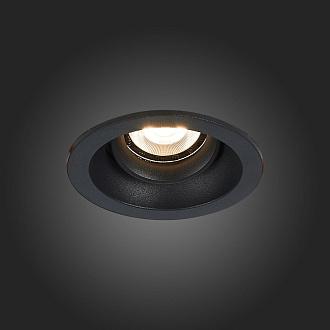 Встраиваемый светильник 9 см, ST LUCE Встраиваемые светильники ST208.408.01 Черный