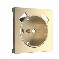 W1179510 Накладка для розетки USB, шампань рифленый Werkel, 4690389160592