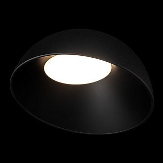 Потолочный светильник 50 см, 36W, 4000K, Loft IT Egg 10197/500 BB, черный