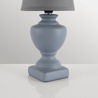 Настольная лампа 13*13*28,8 см, 1*E14*40W, Lumion Bianka 8164/1T, серый