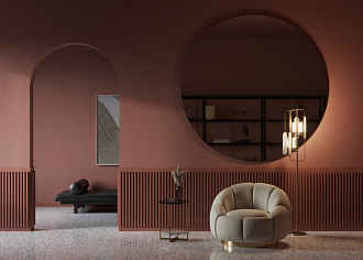 Торшер 160 см, Maytoni Marmo MOD099FL-02G, золото