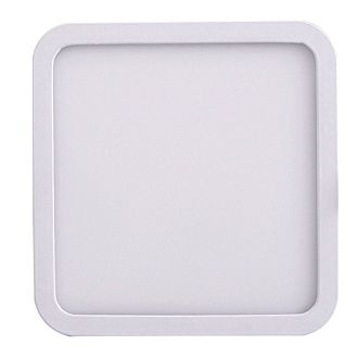 Светильник встраиваемый 9*9*2,5-2,5 см, вр 8 см, *LED*6W, 4000K, Mantra Saona MANC0190, матовый белый